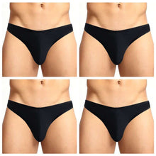 Load image into Gallery viewer, Aless B Men's 4-Pack Bamboo Thong - M7775