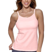 Load image into Gallery viewer, Alessandra B Underwire Bra High Neck Cotton Camisole -M3036