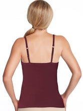 Load image into Gallery viewer, Alessandra B Lace Trim High Neck Cotton Camisole with Underwire Bra - M3136