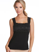 Load image into Gallery viewer, Alessandra B Square Neck Underwire Bra Cotton Camisole -M3152