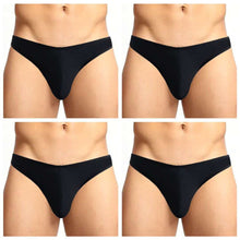 Load image into Gallery viewer, Aless B Men&#39;s 4-Pack Bamboo Thong - M7778