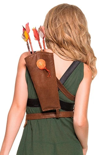 Mystery House Quiver with Belt and Arrows