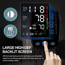 Load image into Gallery viewer, Blood Pressure Monitor, FDA Cleared Automatic Upper Arm BP Monitor with 2 X 120 Readouts -M6121