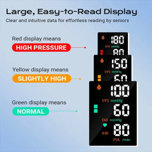 Load image into Gallery viewer, Wrist Blood Pressure Monitor with HD LED Display, Voice Broadcast, 2x99 Memory, USB Rechargeable, with Storage Case