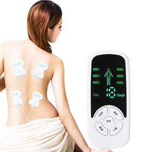 Load image into Gallery viewer, TENS Unit Muscle Stimulator with Digital Display, 6 Modes, Adjustable Strength, 4 Electrode Pads for Pain Relief