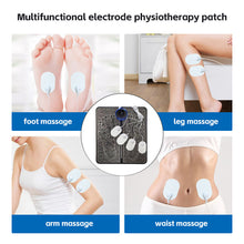 Load image into Gallery viewer, EMS Foot Massage Mat with RF Remote Control and Electrode Pads, USB Rechargeable, 8 Massage Modes, 19 Intensity Levels, Compact Design for Muscle Relaxation