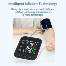 Load image into Gallery viewer, Blood Pressure Monitor - 2026 Upgraded, FDA Cleared Automatic Upper Arm BP Monitor with 2x199 Readouts - Large LED Screen and Large Adjustable Cuff for Reliable Readings