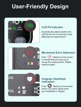 Load image into Gallery viewer, FDA Cleared Automatic Upper Arm Blood Pressure Monitor with 2x199 Readout, large cuff -M6634