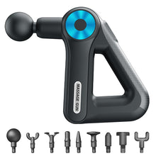 Load image into Gallery viewer, Massage Gun for Deep Muscle Relief, 9 Massage Heads, Alleviate Muscle Stiffness, Enhance Blood Circulation, Improve Health of Soft Tissues
