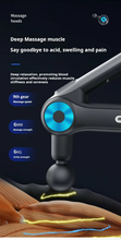 Load image into Gallery viewer, Massage Gun for Deep Muscle Relief, 9 Massage Heads, Alleviate Muscle Stiffness, Enhance Blood Circulation, Improve Health of Soft Tissues