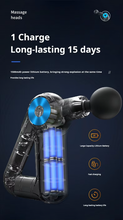 Load image into Gallery viewer, Massage Gun for Deep Muscle Relief, 9 Massage Heads, Alleviate Muscle Stiffness, Enhance Blood Circulation, Improve Health of Soft Tissues