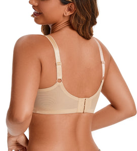 Alessandra B -Mastectomy Bra Based on Cup Sizes - Adjustable Straps and Back Hook & Eye Closure