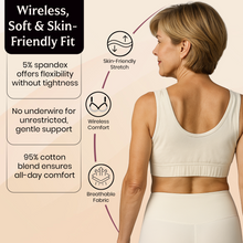 Load image into Gallery viewer, Adaptive Bra - Easy On Velcro Front Closure, for Seniors and those with arthritis, and for post surgery recovery