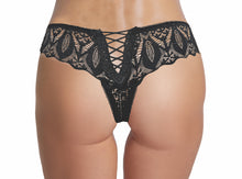 Load image into Gallery viewer, Alessandra B 3 Pack Criss Cross Back Lace Thong - M7768