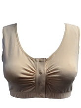 Load image into Gallery viewer, Alessandra B Cotton Snap Front Adaptive Bra for Elderly and Post Surgery Recovery - M7781