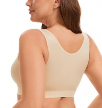 Load image into Gallery viewer, Alessandra B Cotton Snap Front Adaptive Bra for Elderly and Post Surgery Recovery - M7781