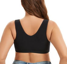 Load image into Gallery viewer, Magnetic Front Closure Pocketed Adaptive Bra - Easy On Front Closure Mastectomy Bra-M7799