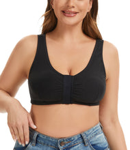 Load image into Gallery viewer, Magnetic Front Closure Pocketed Adaptive Bra - Easy On Front Closure Mastectomy Bra-M7799