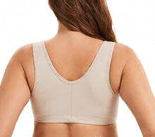 Load image into Gallery viewer, Magnetic Front Closure Pocketed Adaptive Bra - Easy On Front Closure Mastectomy Bra-M7799