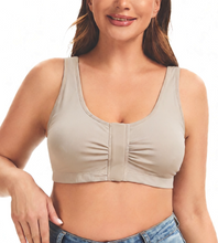 Load image into Gallery viewer, Magnetic Front Closure Pocketed Adaptive Bra - Easy On Front Closure Mastectomy Bra-M7799