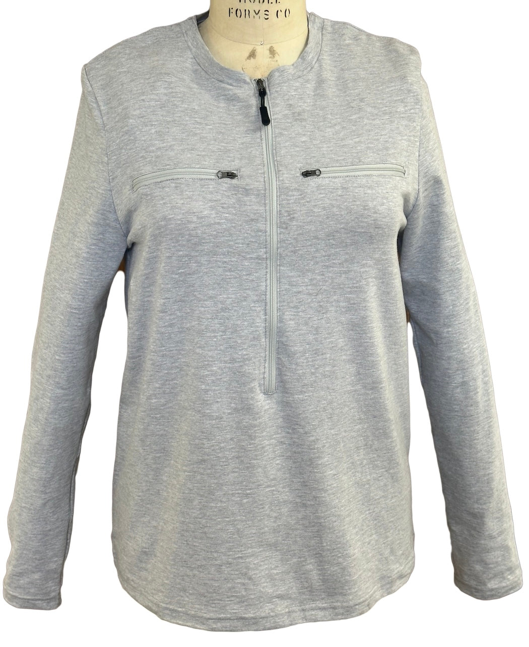 Alessandra B Women's Chemo Port Access Cotton Shirt - 5 Access Points - M7789