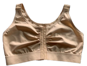 Alessandra B Post Surgery Compression Bra - Adjustable Front Closure, Adjustable Straps, Wide Underbust Band