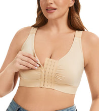 Load image into Gallery viewer, Alessandra B Post Surgery Compression Bra-M7796 - Adjustable Front Closure, Adjustable Straps, Wide Underbust Band