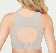 Load image into Gallery viewer, Post Surgery Recovery Bra for Mastectomy- Velcro Front Closure, Adjustable Velcro Straps, Breathable Fabric