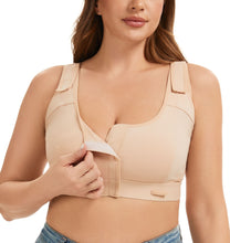 Load image into Gallery viewer, Alessandra B Mastectomy Recovery Bra - Easy-On Velcro Front Closure -M7799