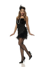 Load image into Gallery viewer, Mystery House Black Swan Flapper - F1360