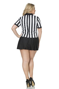 Mystery House Plus Size Referee Costume - M1640W