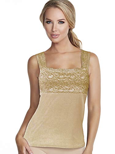 Alessandra B Cotton Classic Camisole with Built in Underwire Bra - M3001