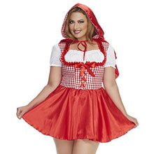 Load image into Gallery viewer, Mystery House Red Riding Hood Costume Plus Size -M1476W