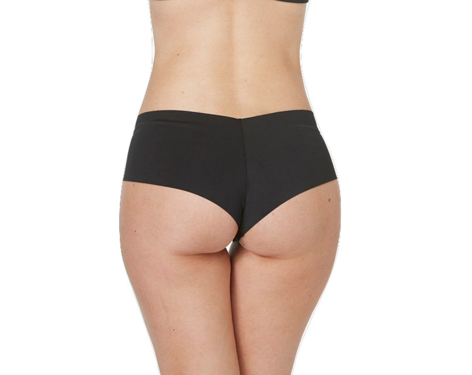 Alessandra B Camel Toe Cover Brief M7712 Nude or Black ( Small - Med/Large  )