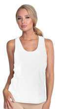 Load image into Gallery viewer, Alessandra B Yoga Underwire Cotton Racer Back Tank with Smooth Seamless Cups -M6051