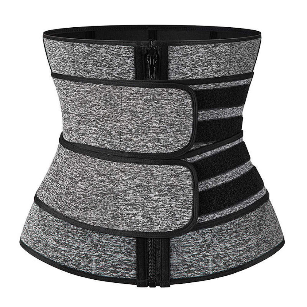 Alessandra B Sweat Waist Trainer Corset for Woman with Two Belts - M7745